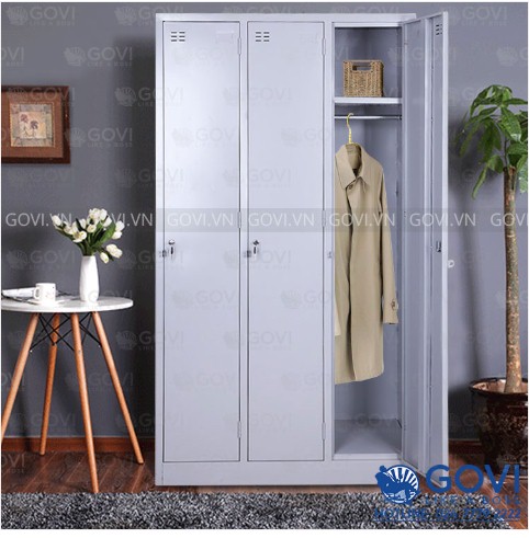 Tủ sắt quần áo QA02 của Govi
