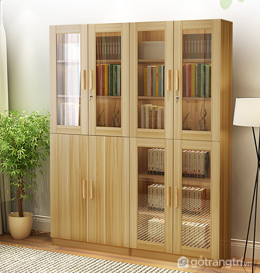 Gỗ MDF lõi xanh chống ẩm phủ Melamine vân gỗ - Mẫu 02