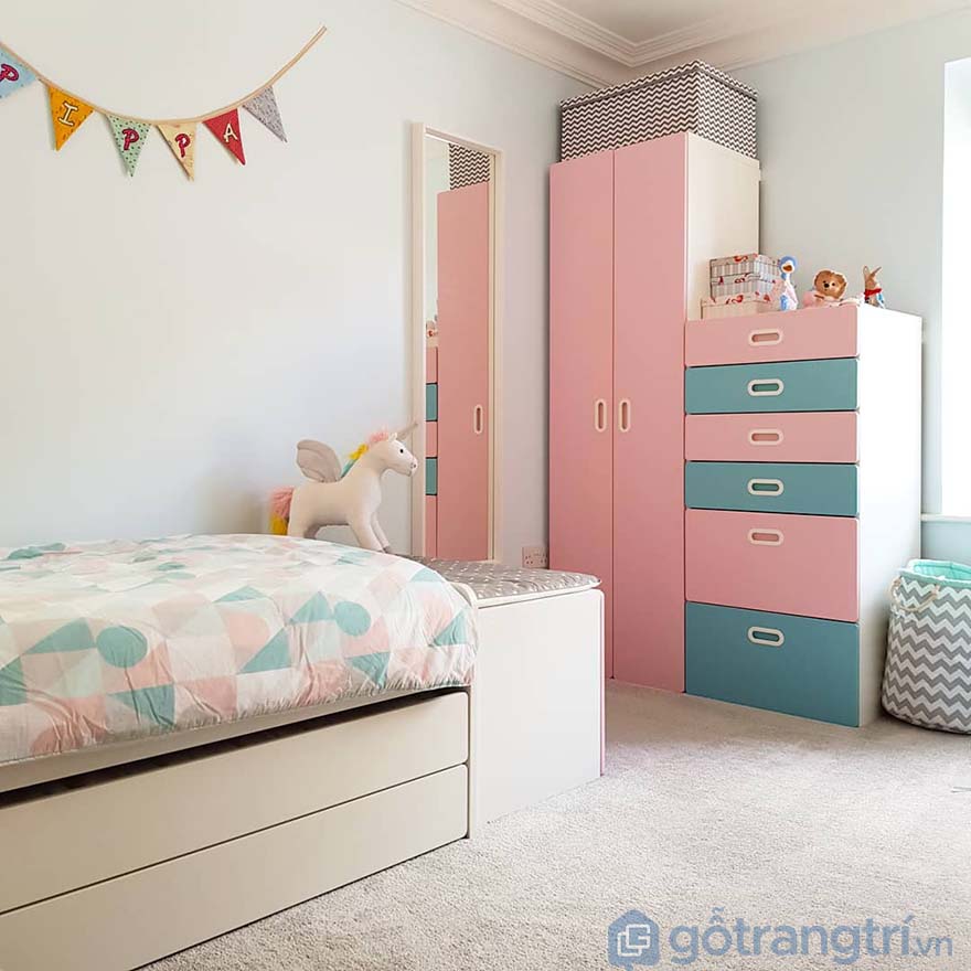 Tủ quần áo mini đẹp