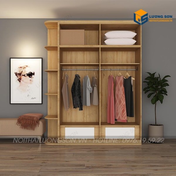 Nội thất Lương Sơn - Địa chỉ cung cấp tủ quần áo già rẻ số 1