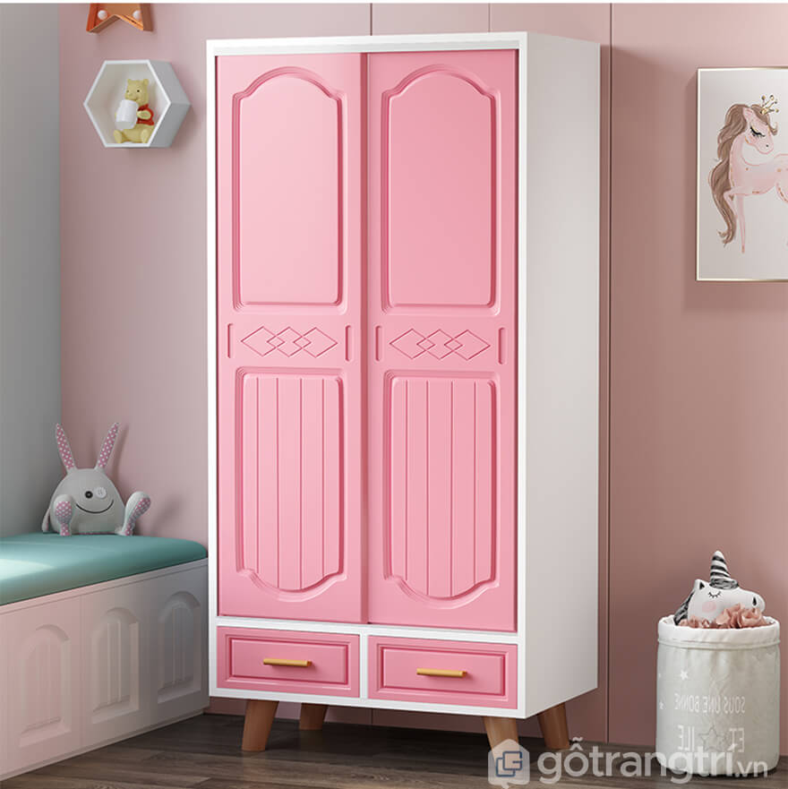 Tủ quần áo đẹp cho bé gái