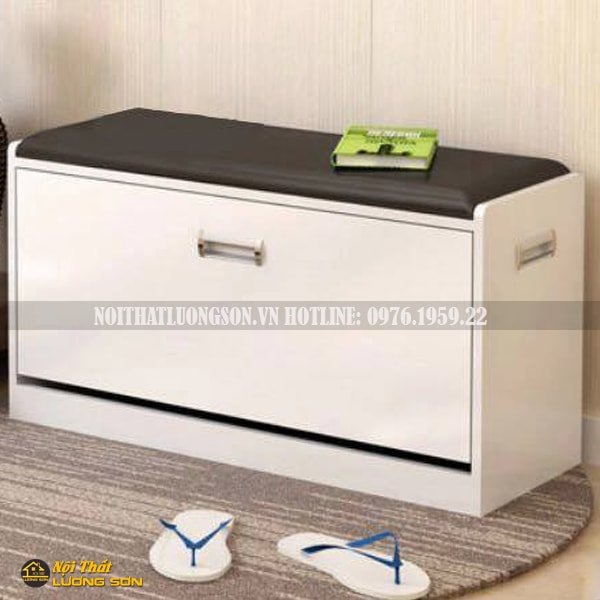 Tủ giày thông minh có đệm ngồi tiện lợi, tiết kiệm diện tích
