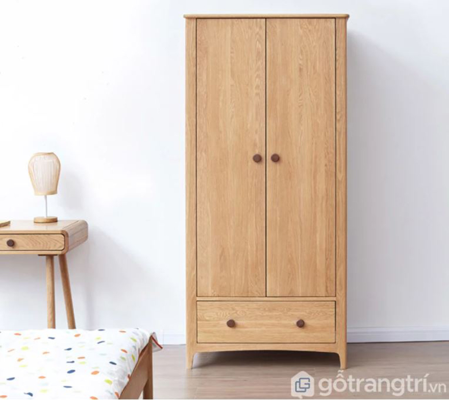 Tủ quần áo gỗ tự nhiên tại Hà nội