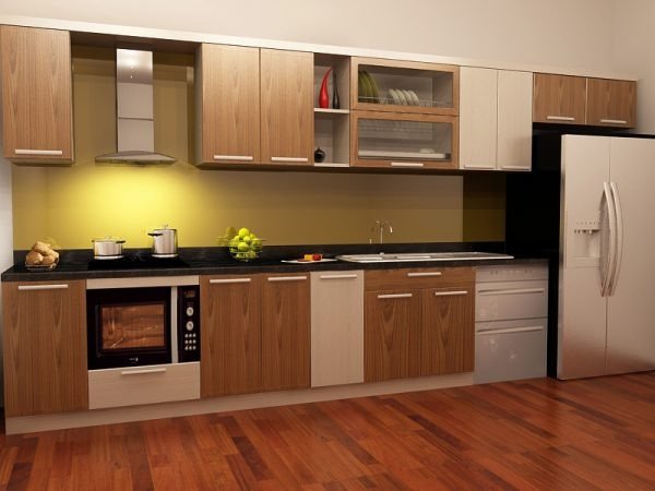 Việc bố trí tủ bếp chữ I phải có sự tư vấn của chuyên gia