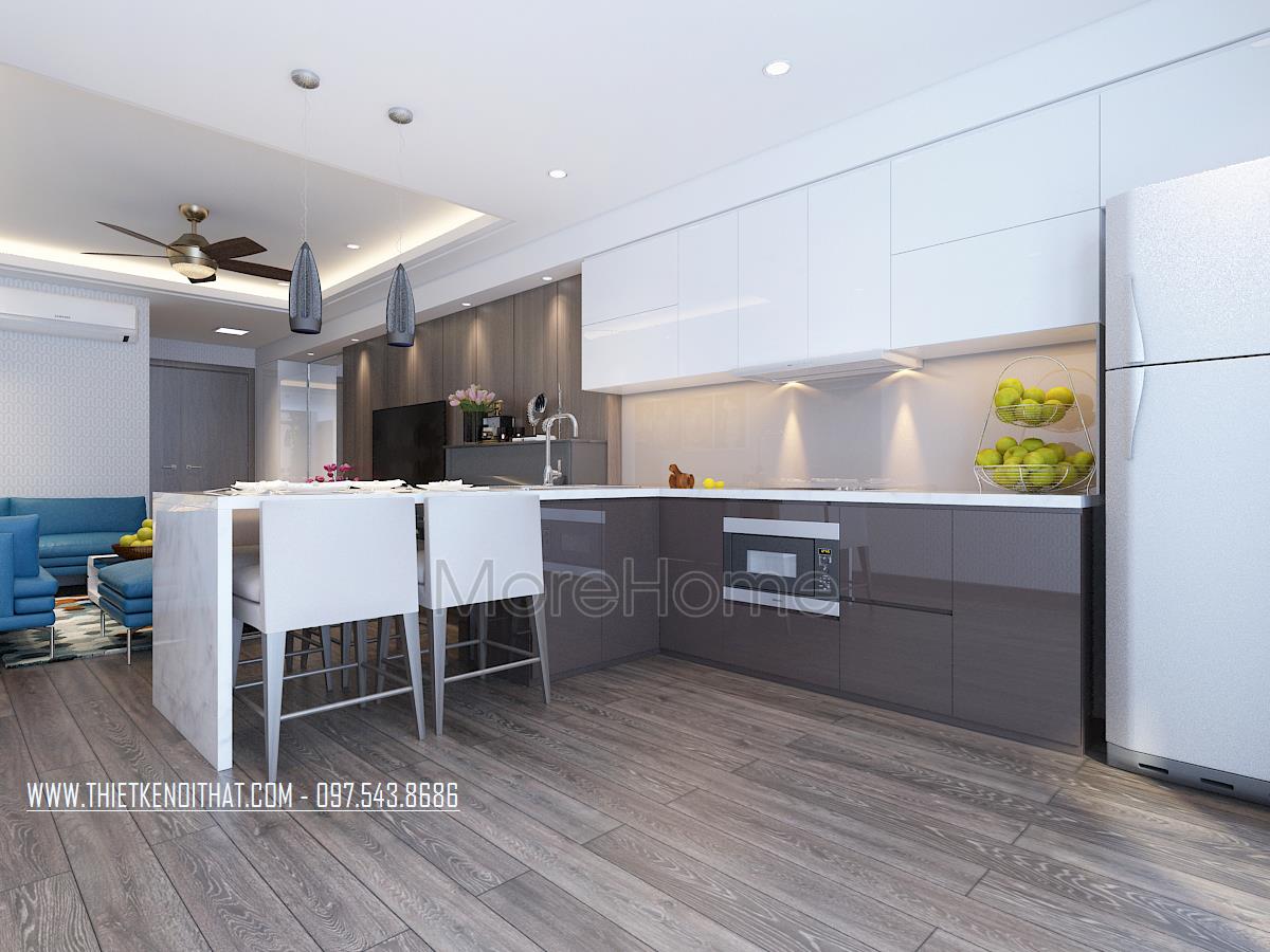 Tủ bếp hiện đại - nội thất không thể thiếu của mọi gia đình