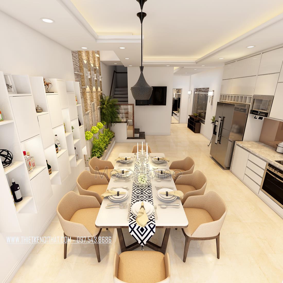 Tủ bếp hiện đại - nội thất không thể thiếu của mọi gia đình