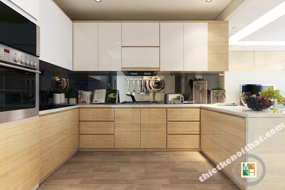 Tủ bếp hiện đại - nội thất không thể thiếu của mọi gia đình