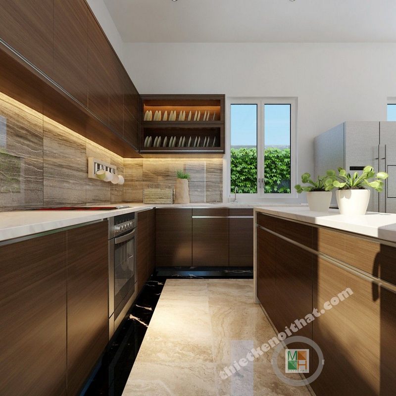 Tủ bếp hiện đại - nội thất không thể thiếu của mọi gia đình
