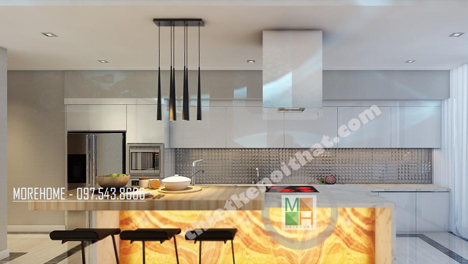 Tủ bếp hiện đại - nội thất không thể thiếu của mọi gia đình