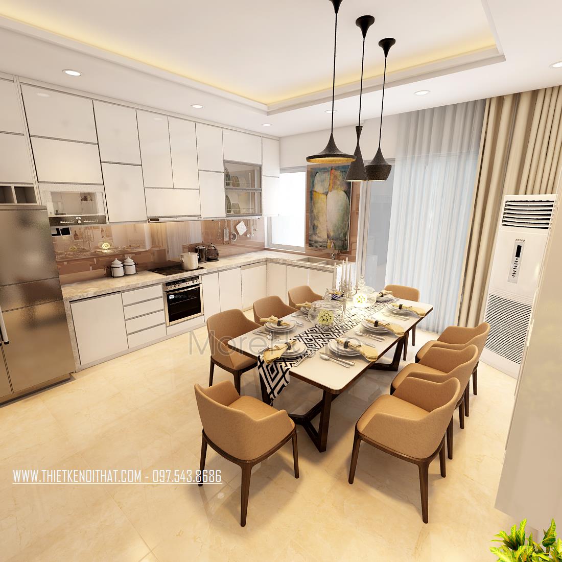 Tủ bếp hiện đại - nội thất không thể thiếu của mọi gia đình