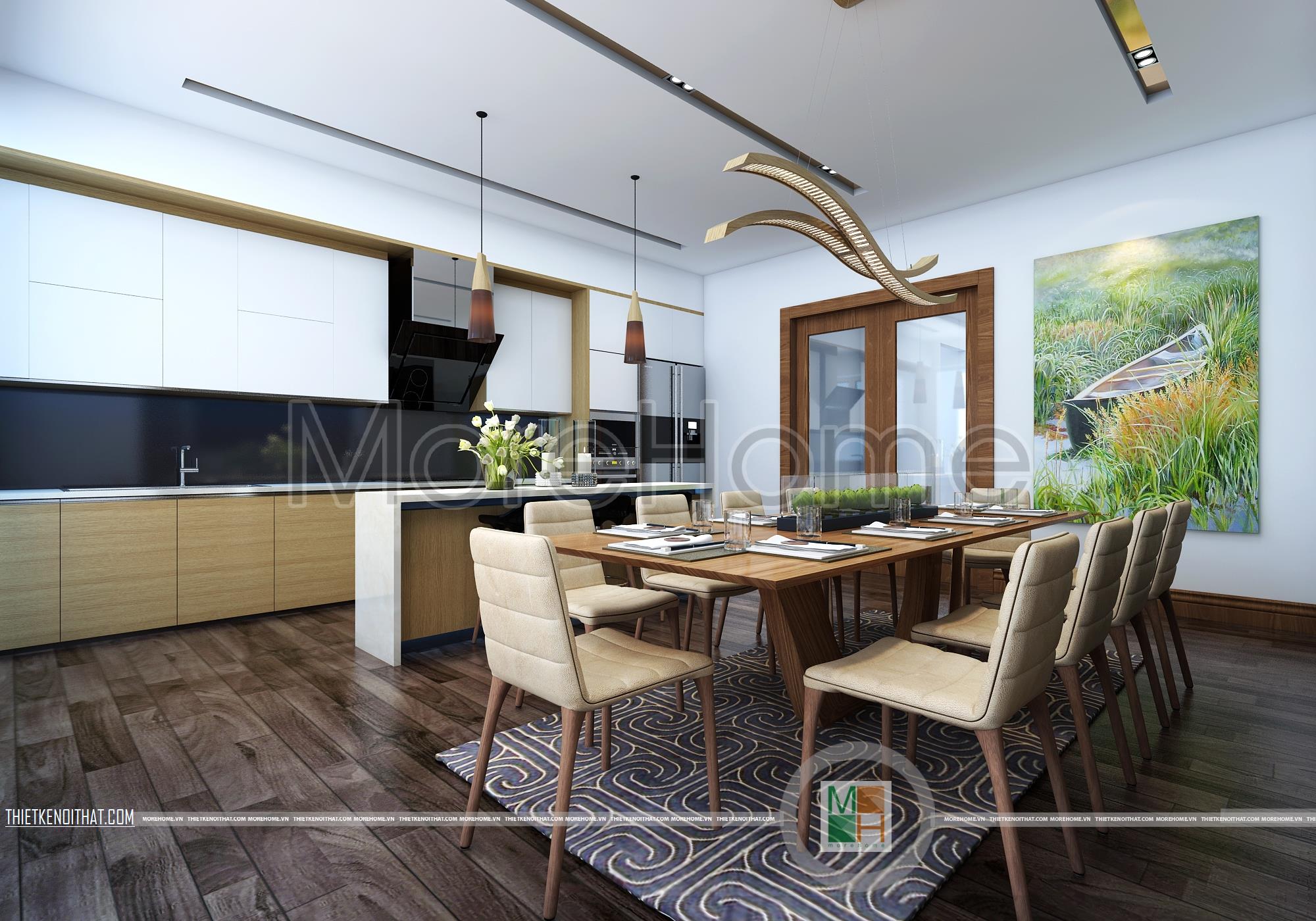 Tủ bếp hiện đại - nội thất không thể thiếu của mọi gia đình