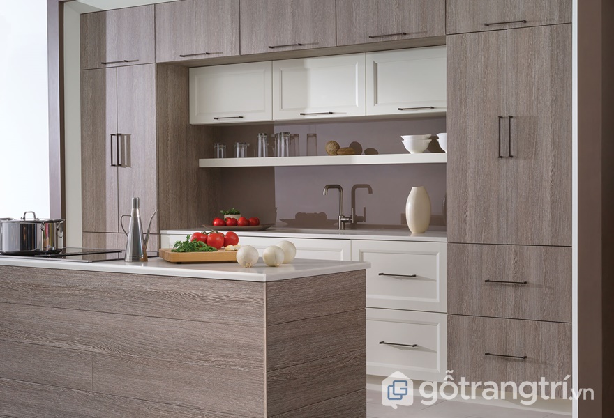 Tủ bếp laminate mang có chất lượng tốt - ảnh internet