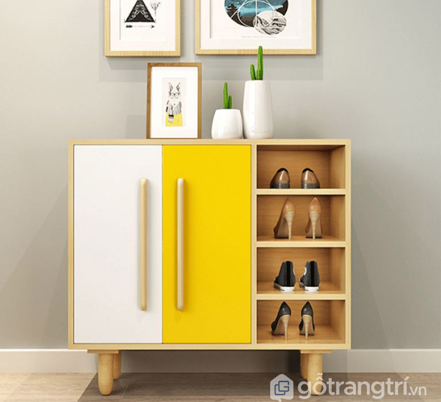 tủ đề giày nên để vị trí nào