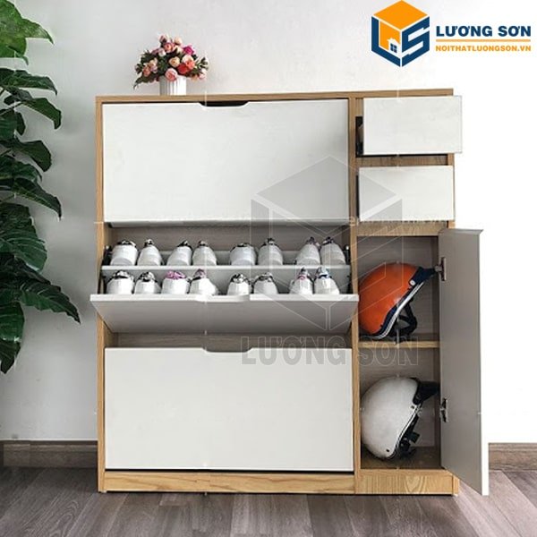Mẫu tủ giày thông minh tại Nội thất Lương Sơn