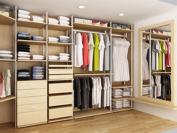 Kích thước tủ rộng phù hợp với căn hộ lớn