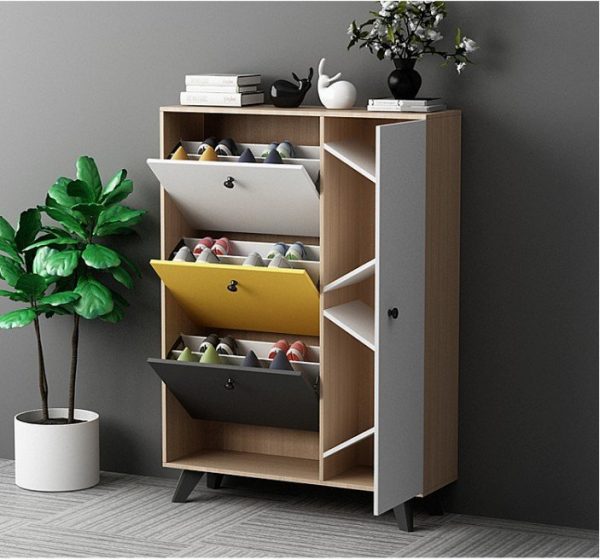 Tủ giầy thông minh giúp bảo quản được nhiều giày hơn