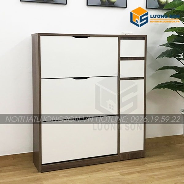 Tủ giày 3 cửa lật thông minh