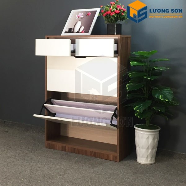 Tủ giày thông minh được thiết kế tiện lợi, dễ dàng di chuyển, tháo lắp