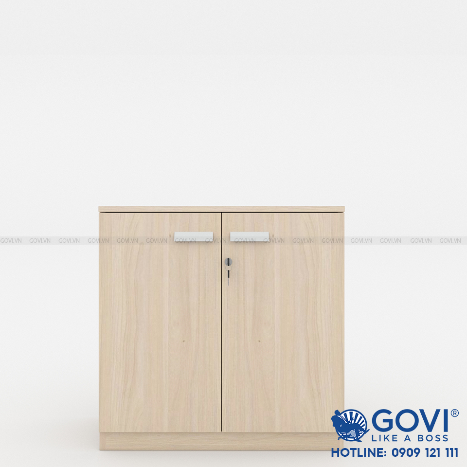 Tủ gỗ đựng tài liệu văn phòng giá tốt ở Hà Nội - Nội thất Govi