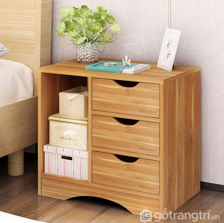 Tủ gỗ nhỏ nhiều ngăn