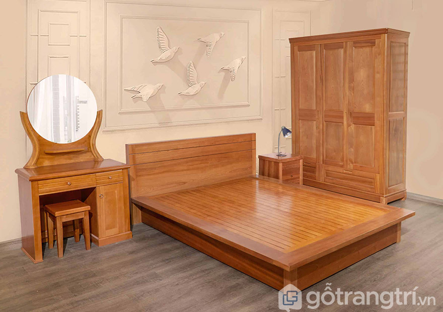 tủ gỗ xoan đào 3 cánh giá bao nhiêu
