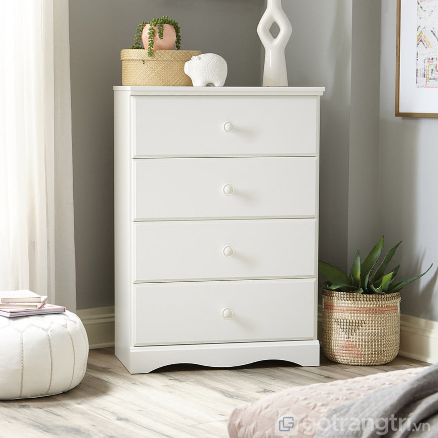 tủ ngăn kéo gỗ đựng quần áo