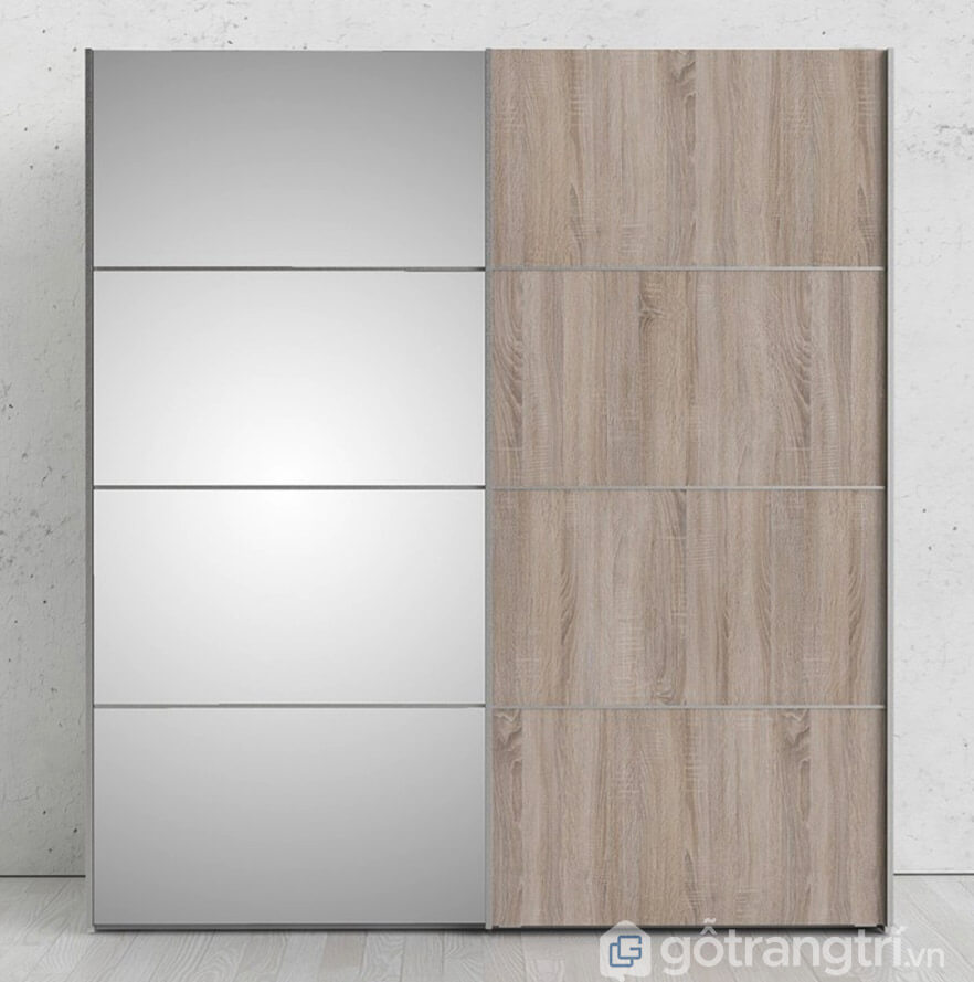 Tủ quần áo cửa lùa 1m4 hiện đại