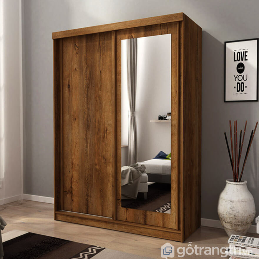 Tủ quần áo cửa lùa 1m4 hiện đại