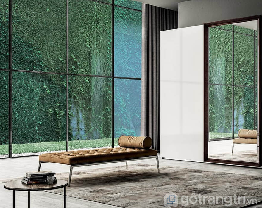 Tủ quần áo cửa lùa 1m4 hiện đại
