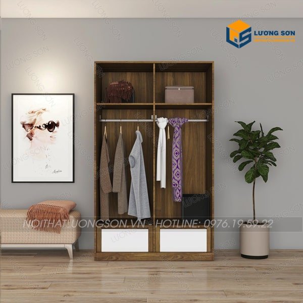 Tủ quần áo gỗ tự nhiên - Sang trọng cho không gian ngôi nhà của bạn