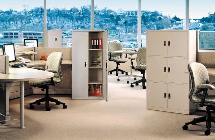 Tủ sắt là thiết bị không thể thiếu trong các văn phòng