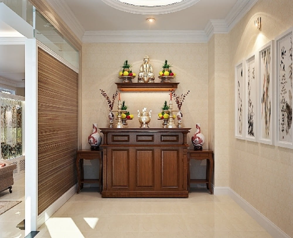 tủ thờ nên làm bằng gỗ gì