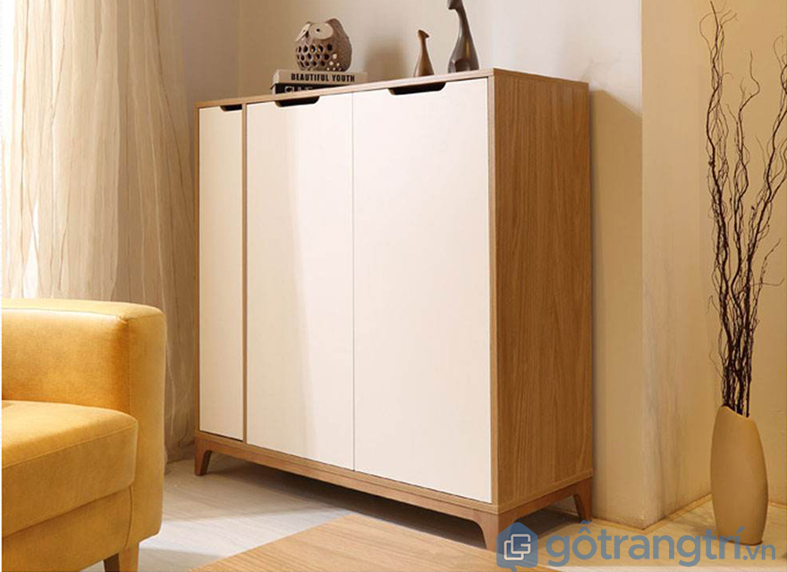 Tủ đựng giày dép bằng gỗ giá rẻ