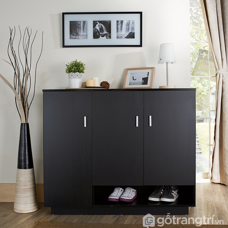 Tủ đựng giày dép bằng gỗ giá rẻ