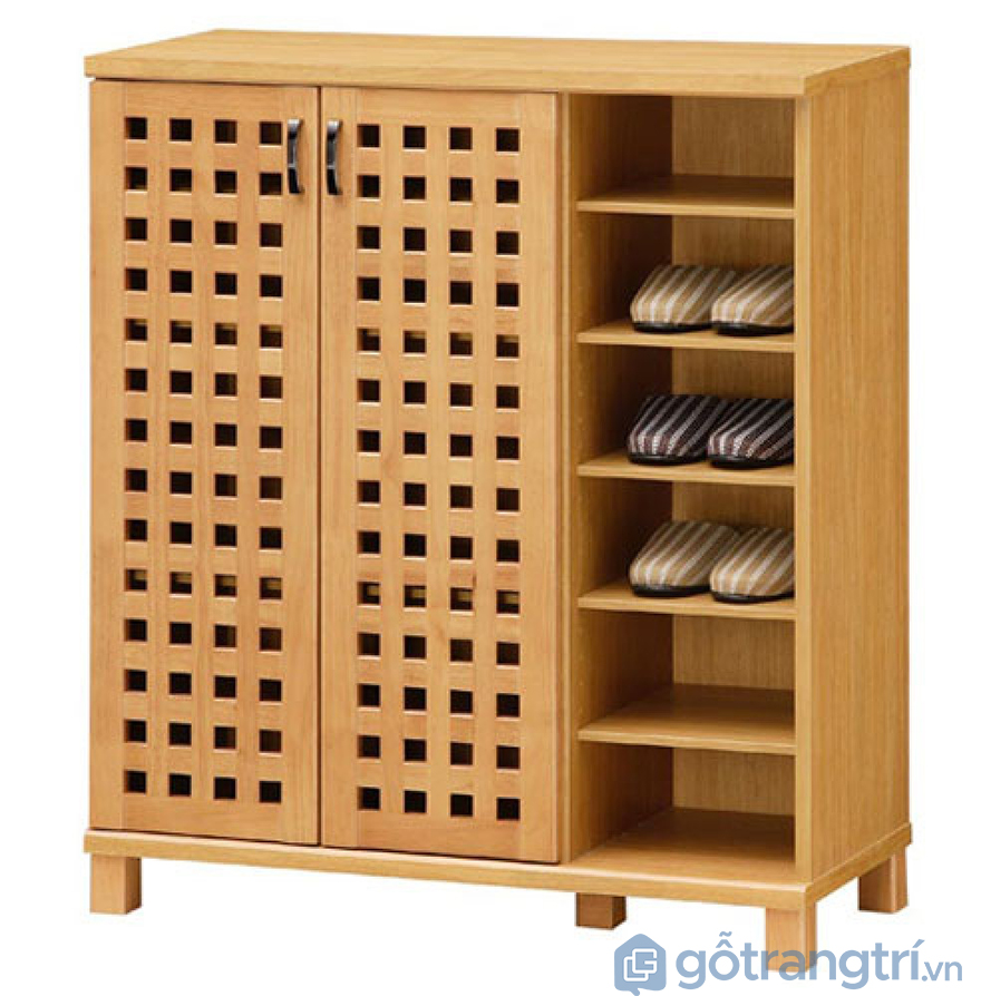 Tủ đựng giày dép bằng gỗ giá rẻ