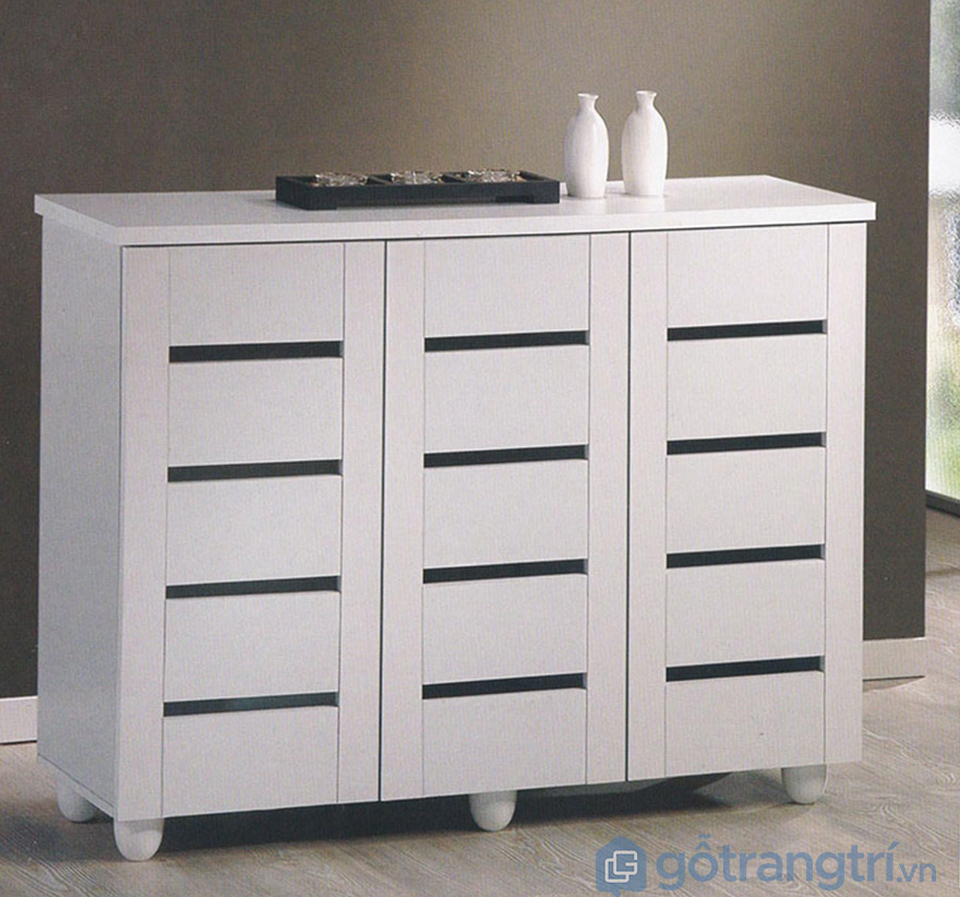 Tủ đựng giày dép bằng gỗ giá rẻ