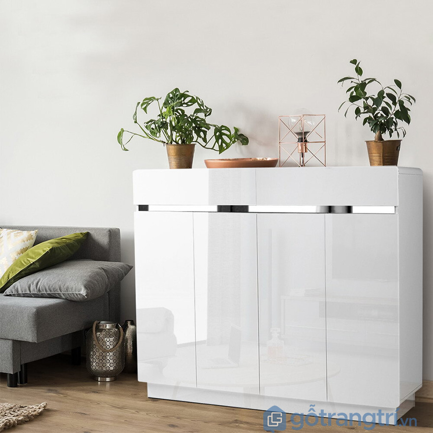 Tủ đựng giày dép bằng gỗ giá rẻ