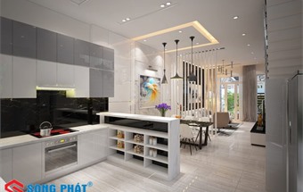 10 mẫu thiết kế tủ bếp chữ L đẹp phù hợp không gian nhà hiện đại