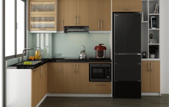 Mẫu tủ bếp gỗ công nghiệp đẹp, cao cấp, giá thành hợp lý