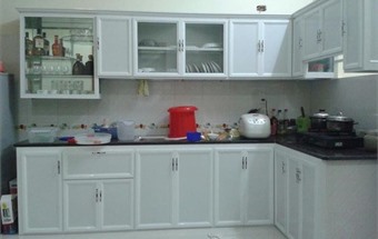 Mẫu tủ bếp nhôm kính đẹp nhất hiện nay không thể bỏ qua