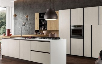 Tủ bếp không tay nắm - xu hướng thiết kế nội thất phòng bếp hiện đại